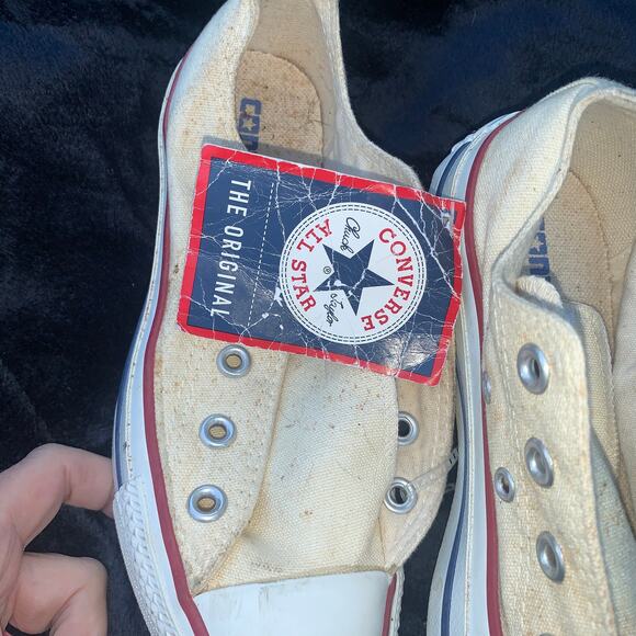 80’s CONVERSE MADE in USA Chuck Taylor Sneakers 3Men/5Women - Picture 2 of 5